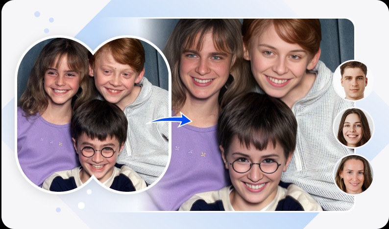 Multiple Face Swap Video Online Free