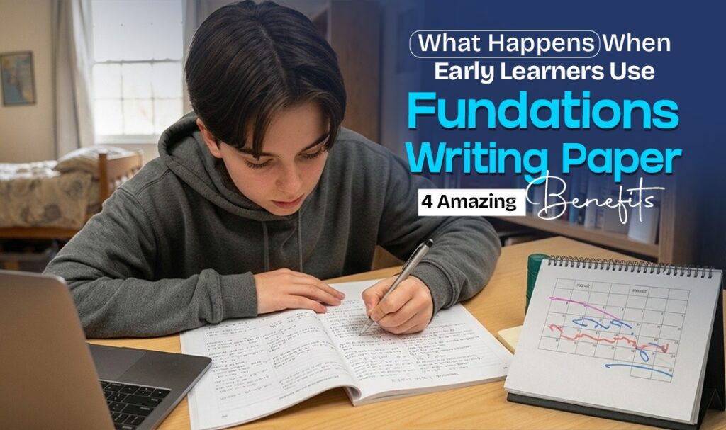4 Benefits of Using Fundations Writing Paper for Early Learner