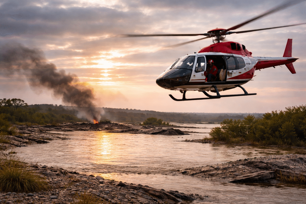 When Every Minute Counts: How Disaster Relief Helicopter Service Supports Fast Emergency Response