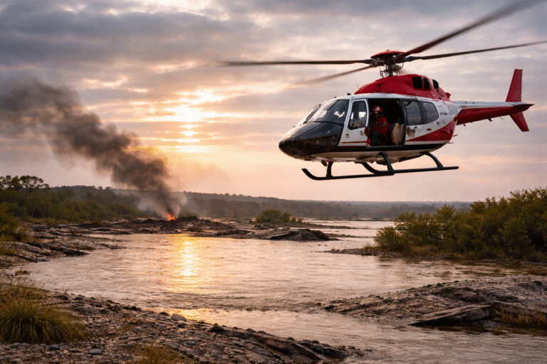 When Every Minute Counts: How Disaster Relief Helicopter Service Supports Fast Emergency Response