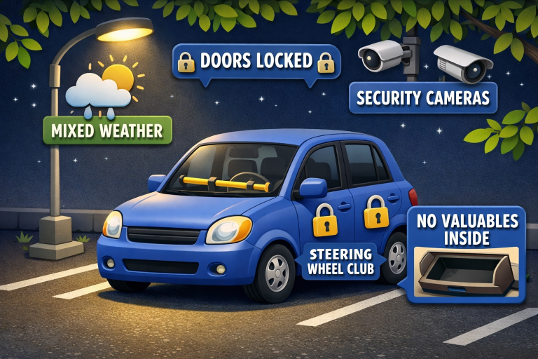 How to Protect Your Car While It's Parked