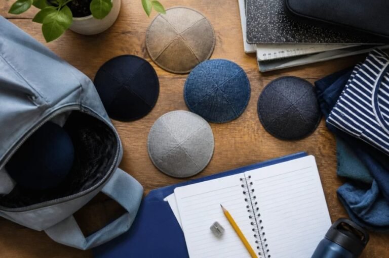 How parents pick a casual yarmulke that survives recess and homework nights